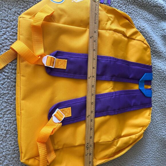 Kings Chargers Backpack Men One-Size Gold Purple Dual Team Logo NFL Dual Team - Picture 5 of 7